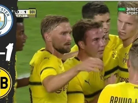 Highlights: Man City 0-1 Dortmund (Giao hữu quốc tế)