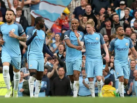 Highlights: Man City 3-1 West Brom ( Vòng 37 Ngoại hạng Anh)