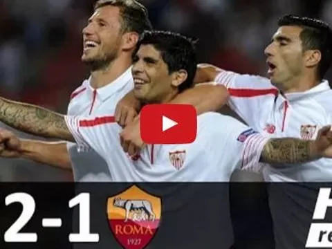 Highlights: Sevilla 2-1 Roma (giao hữu)