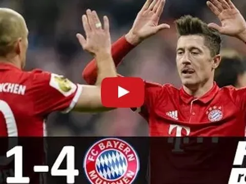 Highlights: Wolfratshausen 1-4 Bayern Munich (giao hữu)