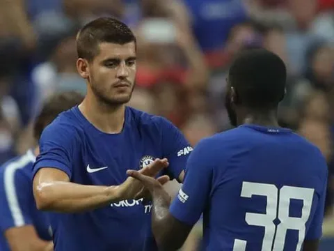 HLV Conte nói gì về màn ra mắt của Morata?
