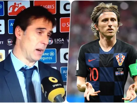 HLV Lopetegui úp mở về tương lai của trụ cột, Modric sẽ ra đi?