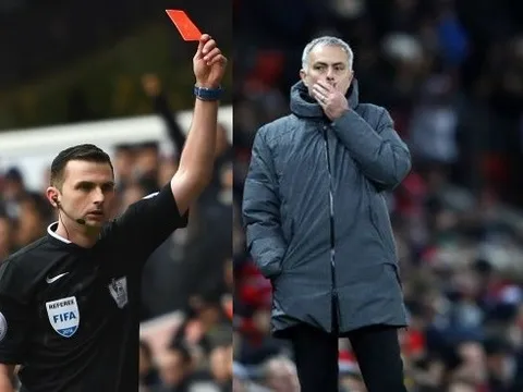 XÁC NHẬN: Mourinho và Guardiola có thể phải nhận thẻ đỏ ở mùa giải tới