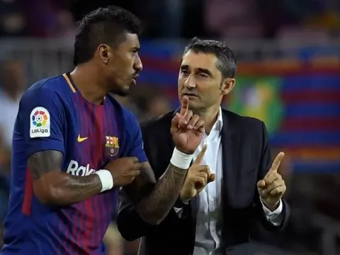 HLV Valverde không hạnh phúc khi Paulinho rời đi