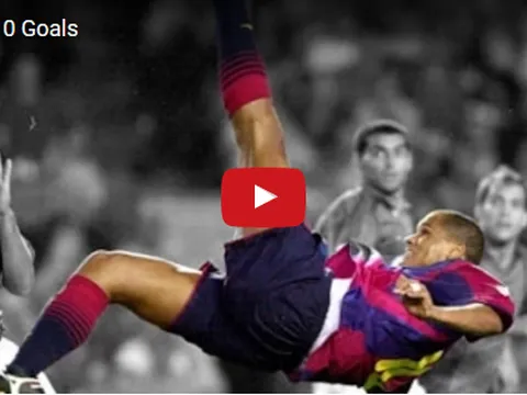 Huyền thoại Rivaldo và 10 bàn thắng để đời