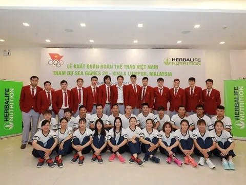 VĐV Việt Nam tràn đầy năng lượng và sẵn sàng bùng nổ tại SEA Games 29