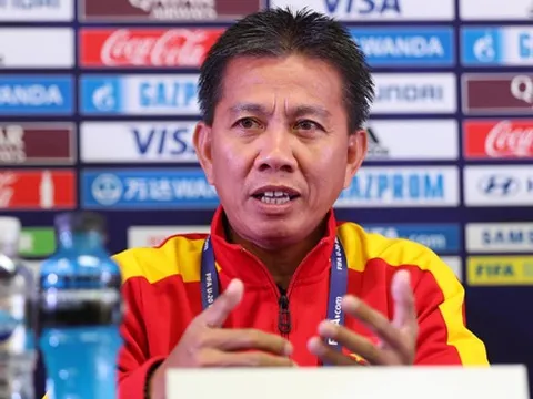 HLV Hoàng Anh Tuấn: “Có 1 điểm cũng là điều đáng mừng”