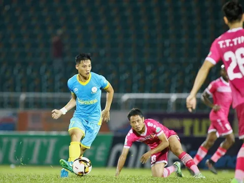 Sài Gòn FC bị “ngựa ô” Khánh Hòa chia điểm nghiệt ngã ở phút cuối