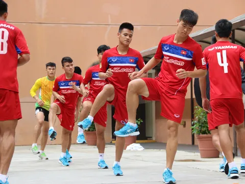SEA Games 29: Công Phượng - Xuân Trường háo hức luyện công