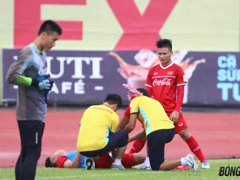Cận cảnh chấn thương khiến Thành Chung chia tay ASIAD 2018