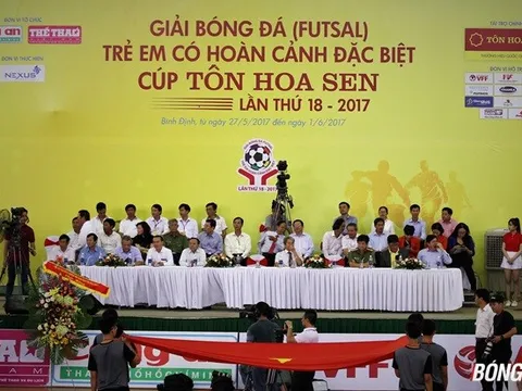 Khai mạc giải trẻ em có hoàn cảnh đặc biệt lần 18