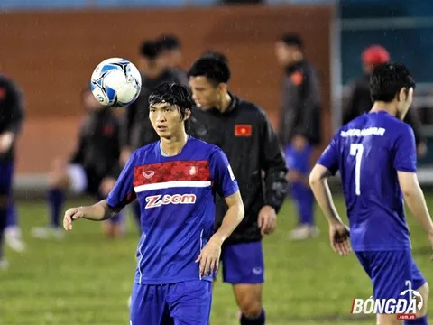 U22 Việt Nam: Quang Hải nghỉ tập, Tuấn Anh trở lại