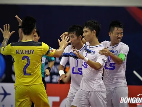 Thắng tưng bừng Al Rayyan Sport, Thái Sơn Nam giành hạng ba futsal châu Á