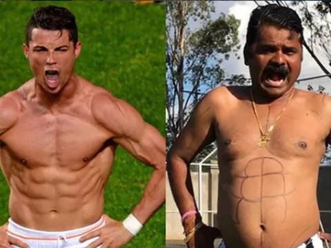 'Messi Ấn Độ' hóa Ronaldo phiên bản lỗi