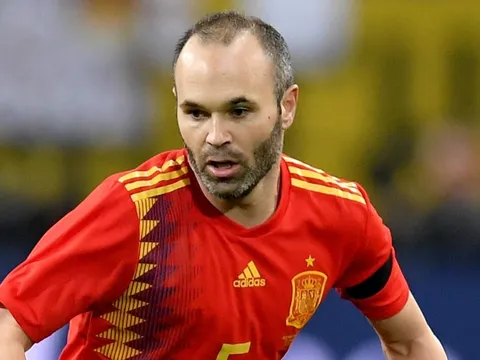 Iniesta sẽ chia tay đội tuyển Tây Ban Nha sau World Cup 2018?