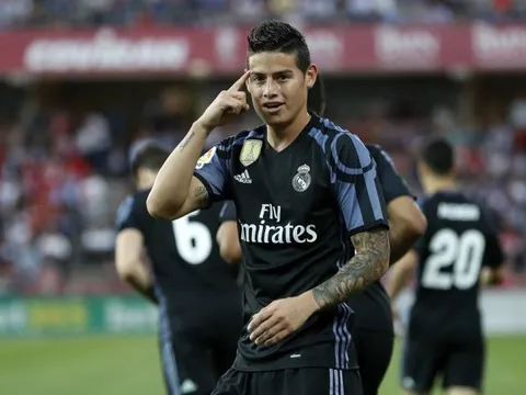 Inter không có 'cửa' giành James Rodriguez với Man Utd