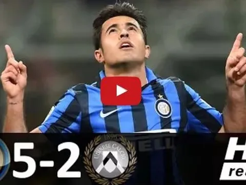 Inter Milan 5-2 Udinese (vòng 38 Serie A)