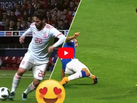 Isco và màn trình diễn đẳng cấp trong màu áo Tây Ban Nha
