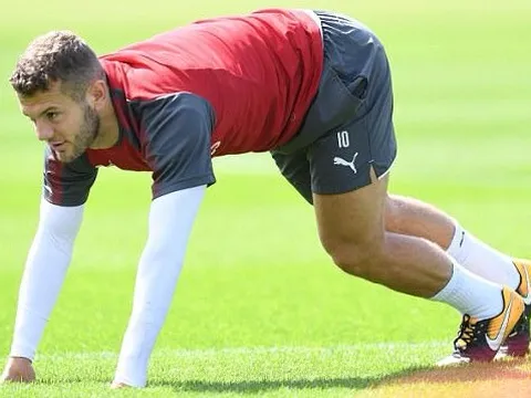 Jack Wilshere sắp thi đấu trở lại cho Arsenal