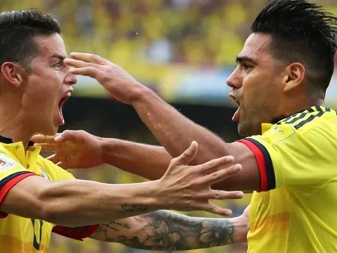 James Rodrigurez nói gì về bàn thắng đầu tiên của Falcao ở World Cup?