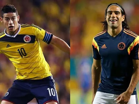 NÓNG: Colombia công bố danh sách World Cup, 'Mãnh hổ ' Falcao, vua phá lưới Rodriguez góp mặt