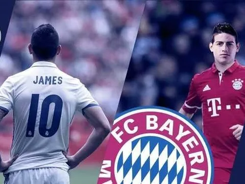 James Rodriguez và những cầu thủ từng khoác áo cả Bayern và Real