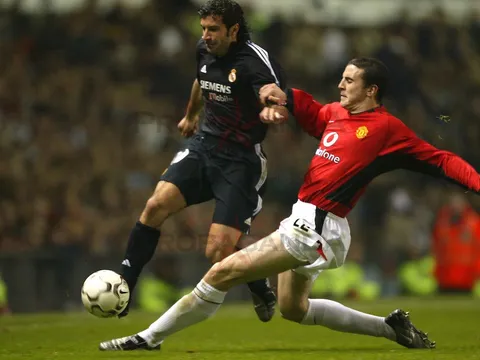 John O'Shea xâu kim Luis Figo cực 'ngọt'