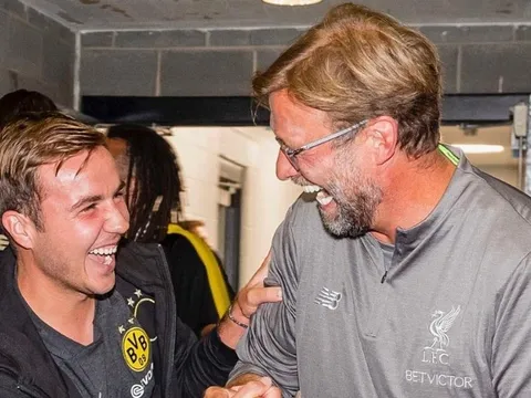Jurgen Klopp "mồi chài" Mario Gotze trong ngày tái ngộ Dortmund