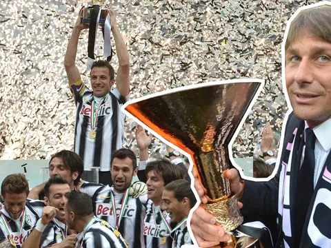 Juventus và chức vô địch "bá đạo" cùng với Conte
