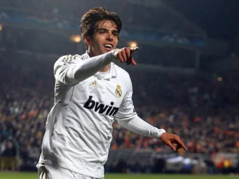 Kaká khi còn khoác áo Real Madrid