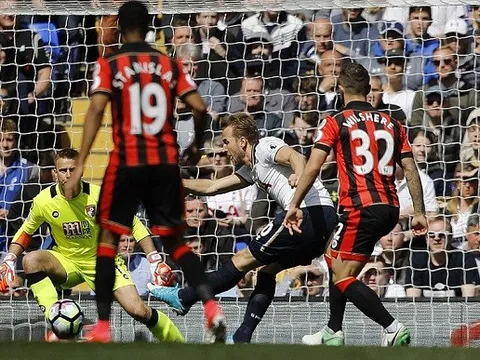 Kane "quẩy" tưng bừng trong ngày đại thắng Bournemouth