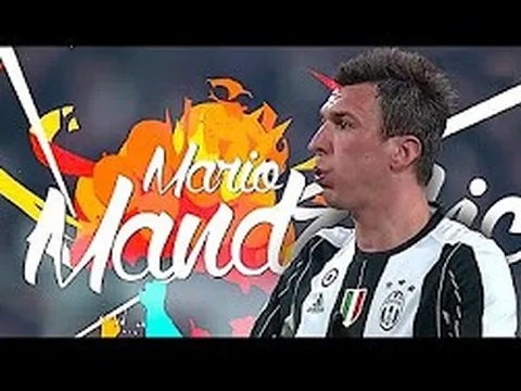 Khả năng bám biên bá đạo của trung phong Mandzukic