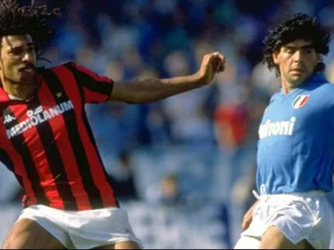 Khi Diego Maradona đại chiến Ruud Gullit