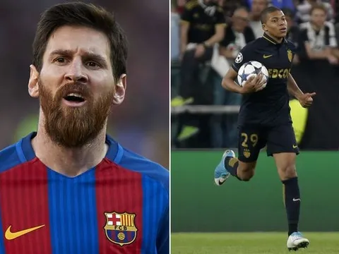 Khi Messi 2006 đối đầu Mbappe 2017