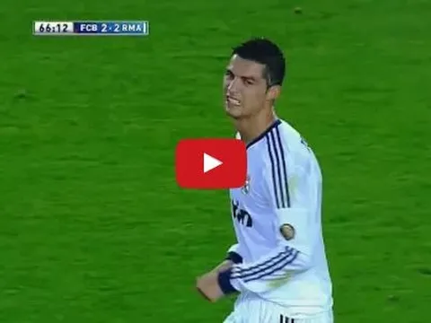 Khi muốn, kĩ thuật của Cristiano Ronaldo có kém gì Messi?