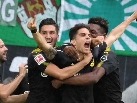 Không Dembele, Dortmund vẫn dễ dàng hạ đẹp Wolfsburg