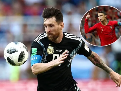 Không phải Maradona, Messi đang phải chạy theo cái bóng của Ronaldo?