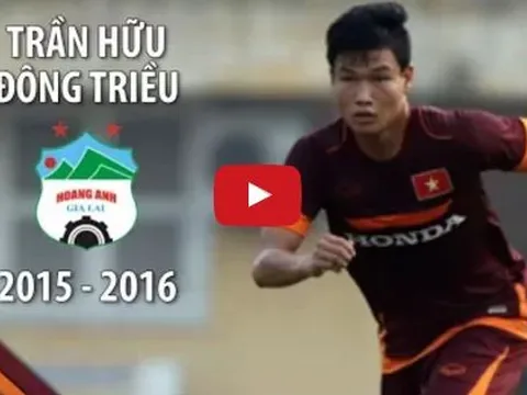 Kĩ năng phòng ngự ấn tượng của Trần Hữu Đông Triều