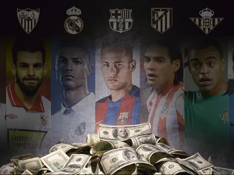 Kỷ lục chuyển nhượng của mỗi CLB La Liga: Sự phân hóa giàu nghèo