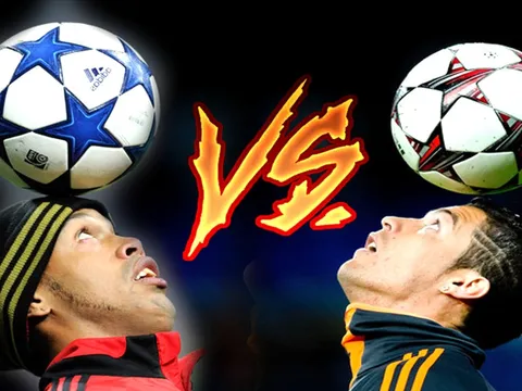 Kỹ thuật biểu diễn của Ronaldo và Ronaldinho