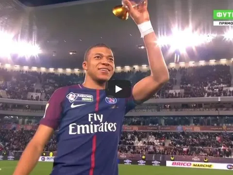 Kylian Mbappe chơi tuyệt hay trước AS Monaco