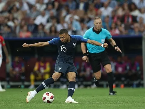 Kylian Mbappe đoạt giải Cầu thủ trẻ hay nhất World Cup 2018