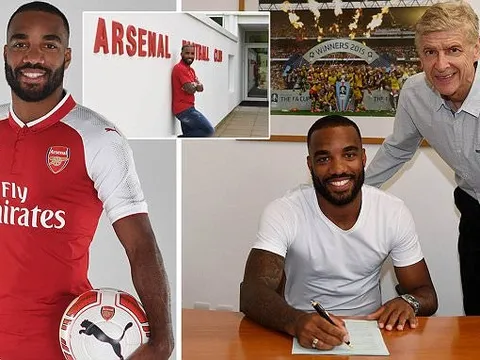Lacazette và 10 bản hợp đồng người Pháp gần nhất của Arsene Wenger