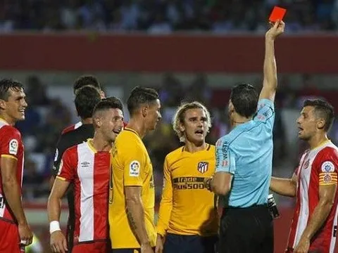Lăng mạ trọng tài, Griezmann có nguy cơ nhận án phạt nặng