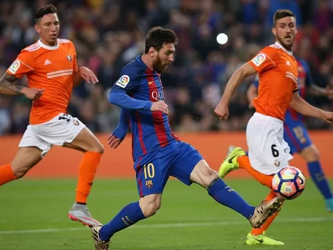 Lập 3 cú đúp ở Camp Nou, Barca ‘cày nát’ đội hình Osasuna