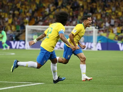 Lập siêu phẩm, Coutinho vẫn không thể đưa Brazil đến chiến thắng