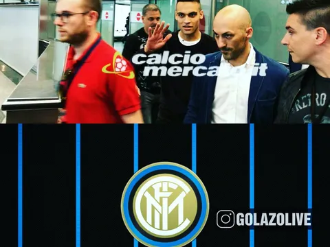 Lautaro Martinez cập bến Inter, hứa hẹn song sát Argentina