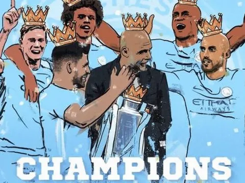 Lịch sử sang trang và màu xanh thống trị Premier League