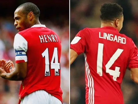 Tiết lộ gây sốc về lý do Lingard chọn mặc áo số 14
