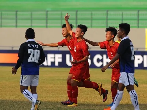 Hủy diệt U16 Philippines, U16 Việt Nam quyết chiến với U16 Myanmar